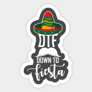 Cinco De Mayo Fiesta Sticker